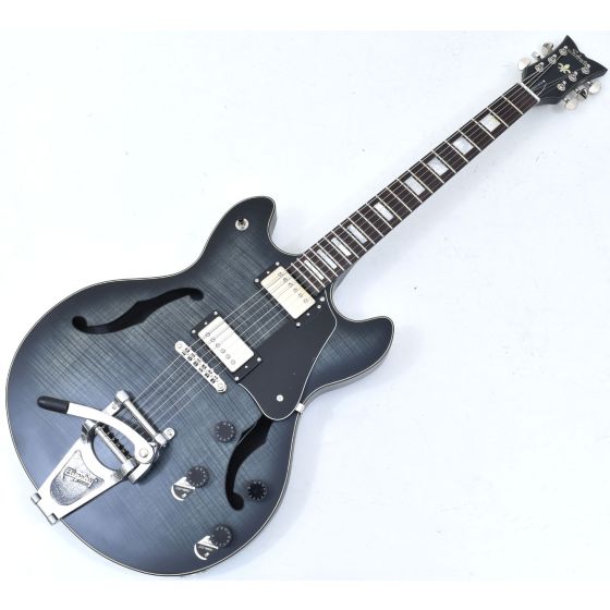 Schecter Corsair Custom Semi-Hollow Electric Guitar Charcoal Burst Pearl B-Stock 0982 sku number SCHECTER1869.B 0982