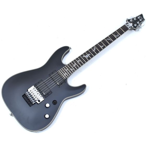 Schecter Damien Platinum-6 FR Electric Guitar Satin Black B-Stock 0452 sku number SCHECTER1183.B 0452