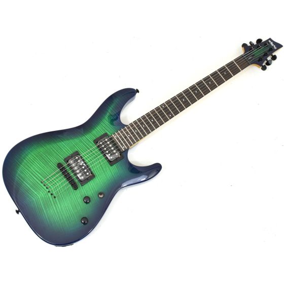 Schecter C-6 Elite Electric Guitar Aqua Burst B-Stock 0058 sku number SCHECTER782.B 0058