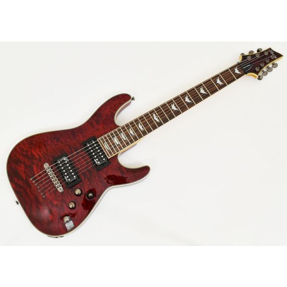 Schecter Omen Extreme7 Black Cherry Prototype 0530 sku number SCHECTER2120.B 0530