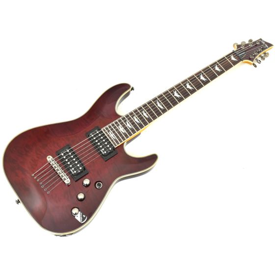 Schecter Omen Extreme-7 Electric Guitar in Black Cherry B-Stock 0392 sku number SCHECTER2008.B 0392