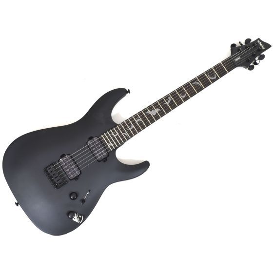 Schecter Damien-6 Electric Guitar Satin Black B-Stock 0063 sku number SCHECTER2470.B 0063