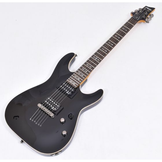 Schecter Omen-6 Electric Guitar in Gloss Black Finish B Stock 0495 sku number SCHECTER2060.B 0495