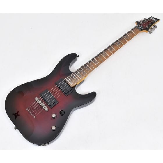 Schecter Demon-6 CRB Electric Guitar Crimson Red Burst B Stock 0019 sku number SCHECTER3680.B 0019