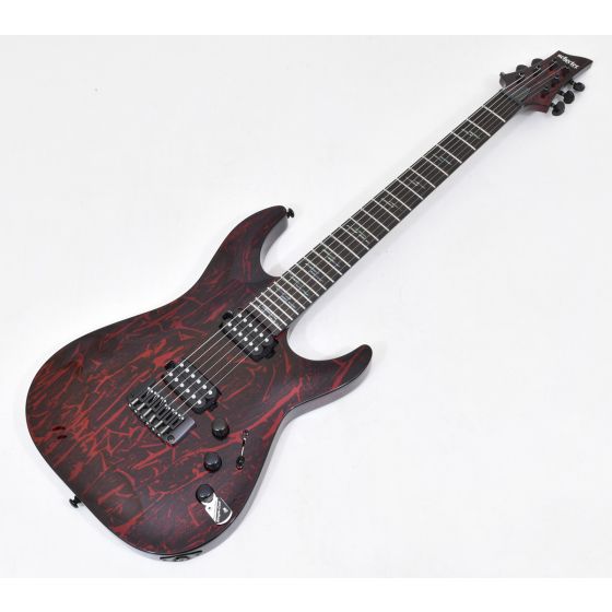 Schecter C-1 Silver Mountain BM Electric Guitar Blood Moon B-Stock 1349 sku number SCHECTER1475.B 1349