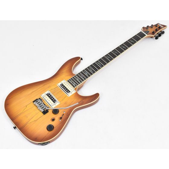 Schecter C-1 Exotic Spalted Maple Electric Guitar Satin Natural Vintage Burst B-Stock 2936 sku number SCHECTER3338.B 2936