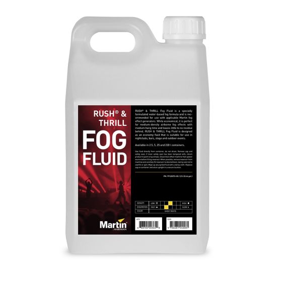 Martin RUSH & THRILL Fog Fluid 4x 2.5L sku number 97120073