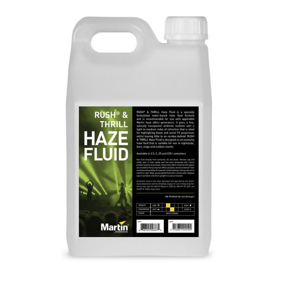 Martin RUSH & THRILL Haze Fluid 4x 2.5L sku number 97120425