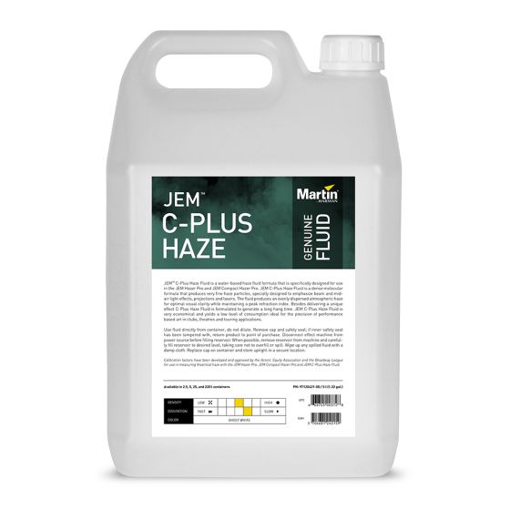 Martin JEM C-Plus Haze Fluid 4x 5L sku number 97120421