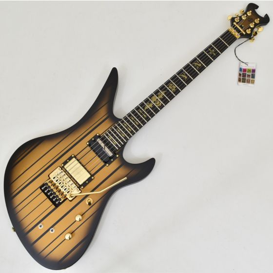 Schecter Synyster Custom-S Guitar Satin Gold Burst B-Stock 1217 sku number SCHECTER1743.B 1217