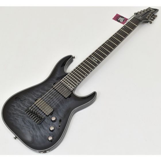 Schecter Hellraiser Hybrid C-8 Guitar Trans Black Burst B-Stock 2479 sku number SCHECTER1925.B 2479