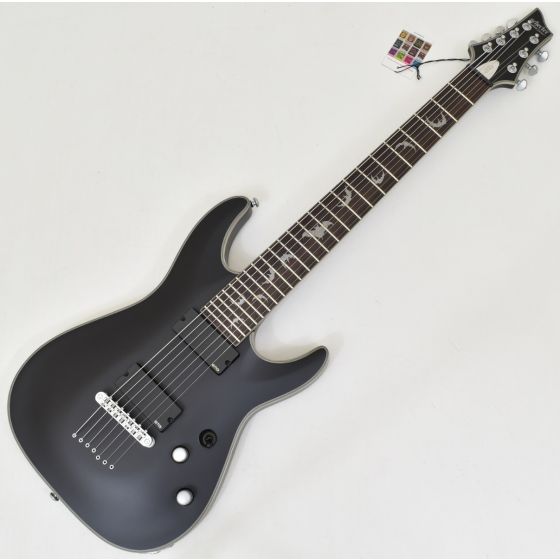 Schecter Damien Platinum-7 Guitar Satin Black B-Stock 0955 sku number SCHECTER1185.B 0955