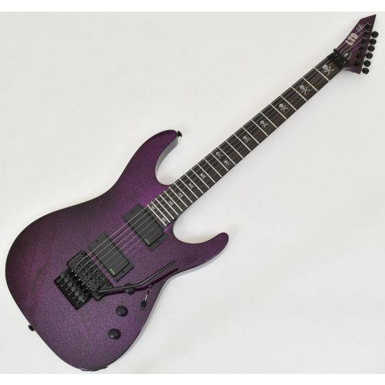 ESP LTD KH-602 Kirk Hammet Guitar Purple Sparkle B-Stock 1600 sku number LKH602PSP.B 1600