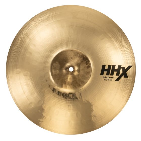 SABIAN 16" HHX Thin Crash Brilliant Finish sku number 11606XTB