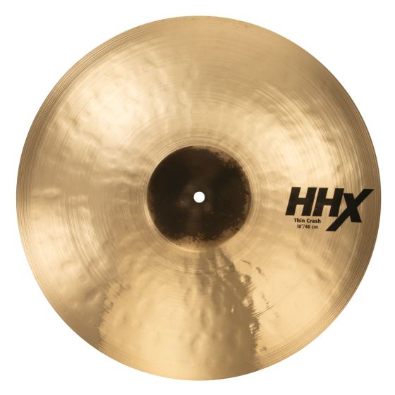 SABIAN 18" HHX Thin Crash Brilliant Finish sku number 11806XTB