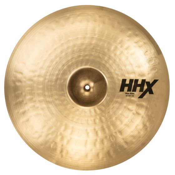 SABIAN 21" HHX Thin Ride Brilliant Finish sku number 12110XTB