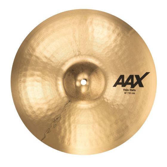 SABIAN 14" AAX Thin Hat Bottom Brilliant Finish sku number 21401XC/2B