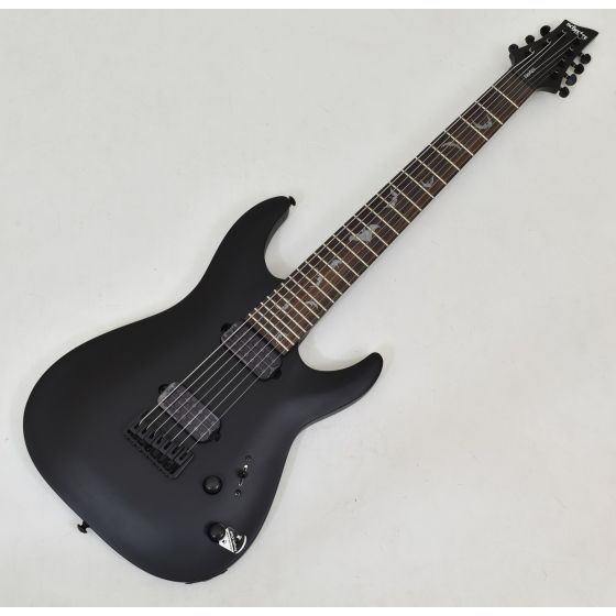 Schecter Damien-7 Electric Guitar Satin Black B-Stock 0093 sku number SCHECTER2472.B 0093