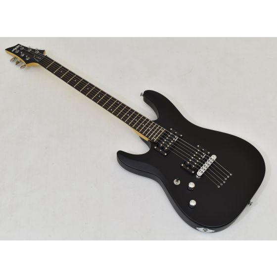 Schecter C-6 Deluxe Left-Handed Guitar Satin Black B-Stock 0486 sku number SCHECTER433.B 0486