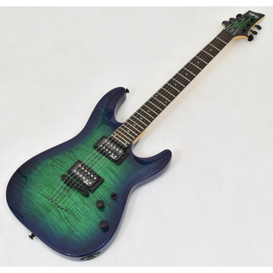 Schecter C-6 Elite Guitar Aqua Burst B-Stock 0343 sku number SCHECTER782.B 0343