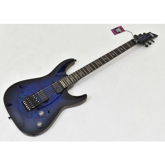 Schecter Omen Elite-6 Guitar See-Thru Blue Burst B-Stock 3118 sku number SCHECTER2455.B 3118