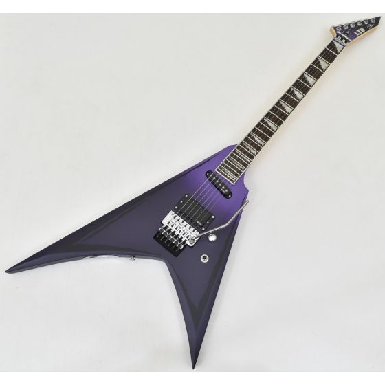 ESP LTD Alexi Laiho Ripped Pinstripes Purple Fade Satin B-Stock 0094 sku number LALEXIRIPPED.B 0094