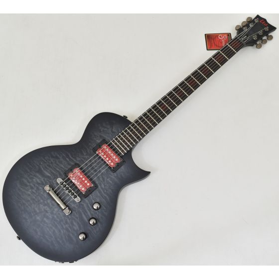 ESP LTD BB-600 Baritone See Thru Black Sunburst Satin B-Stock 0891 sku number LBB600BQMSTBLKSBS.B 0891