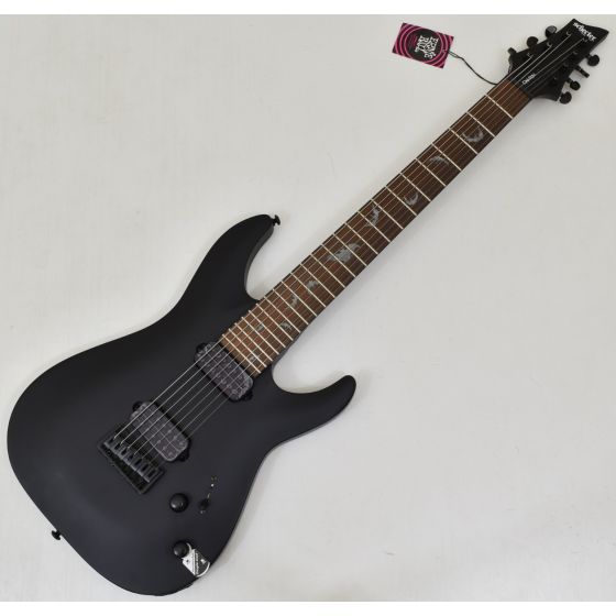 Schecter Damien-7 Guitar Satin Black B-Stock 0992 sku number SCHECTER2472.B 0992