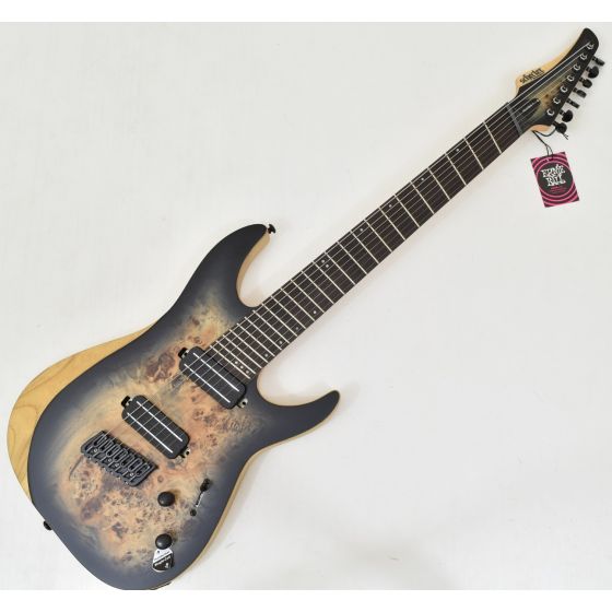 Schecter Reaper-7 Multiscale Guitar Satin Charcoal Burst B-Stock 3877 sku number SCHECTER1509-B3877