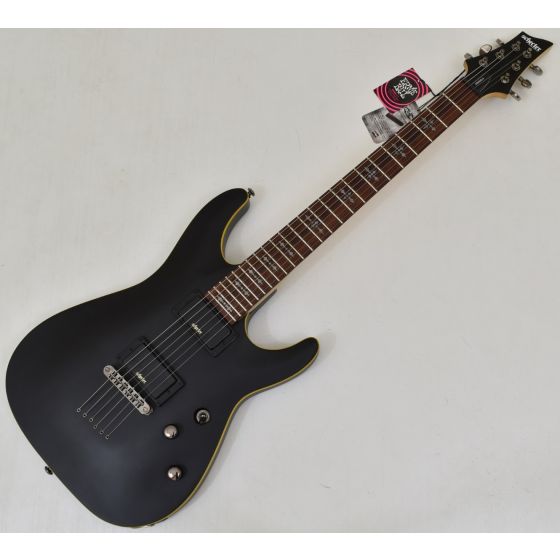Schecter Demon-6 Guitar Aged Black Satin B-Stock 0137 sku number SCHECTER3660.B0137