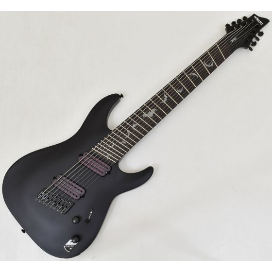 Schecter Damien-8 Multiscale Guitar Satin Black B-Stock 2693 sku number SCHECTER2477.B2693