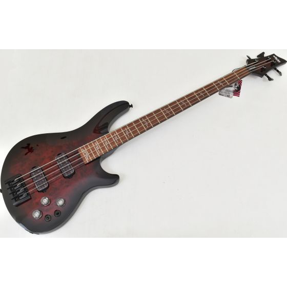 Schecter Omen Elite-4 Bass Black Cherry Burst B-stock 1182 sku number SCHECTER2620.B1182