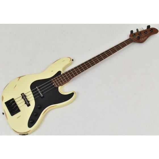 Schecter J-4 Sixx Bass Worn Ivory B-Stock 0357 sku number SCHECTER355.B0357