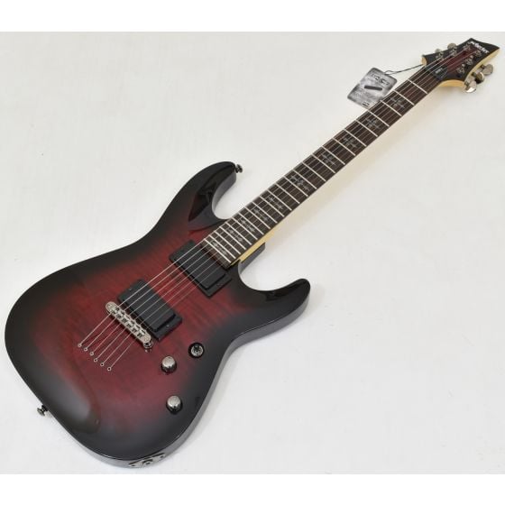 Schecter Demon-6 Crimson Red Burst Guitar B Stock 3081 sku number SCHECTER3680.B3081