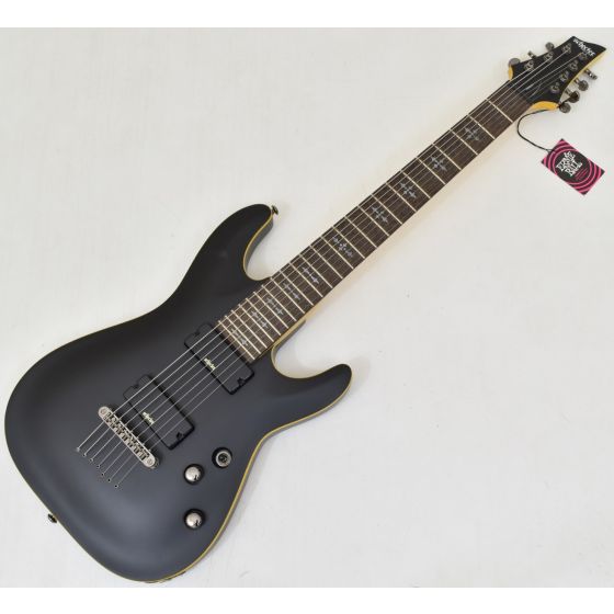 Schecter Demon-7 Guitar Aged Black Satin B-Stock 2299 sku number SCHECTER3662.B2299