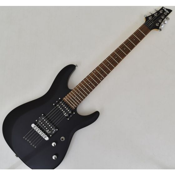 Schecter C-7 Deluxe Guitar Satin Black B-Stock 0823 sku number SCHECTER437.B0823