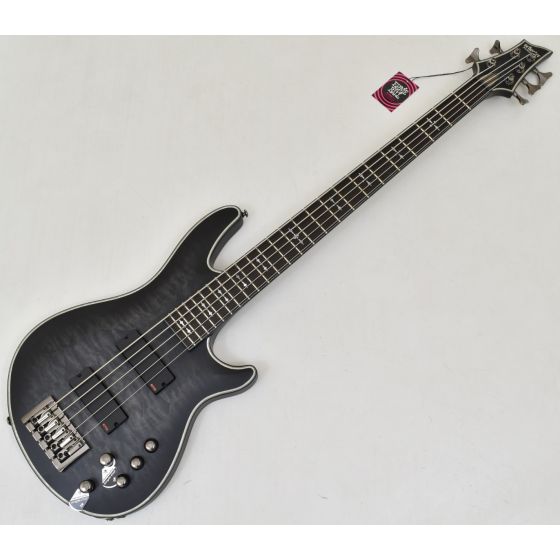 Schecter Hellraiser Extreme-5 See-Thru Black Satin B Stock 0388 sku number SCHECTER1918.B0388