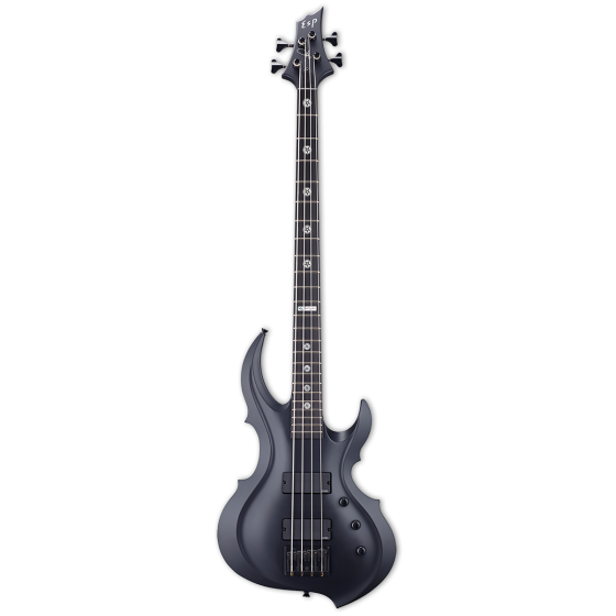 ESP Tom Araya FRX Black Satin Bass w/Case sku number ETARAYAFRXBLKS