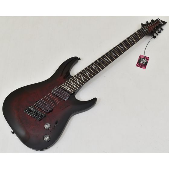 Schecter Omen Elite-7 Multiscale Guitar Black Cherry Burst sku number SCHECTER2462