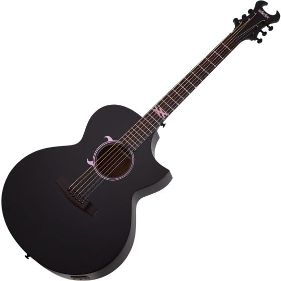 Schecter Machine Gun Kelly Acoustic Satin Black sku number SCHECTER3739