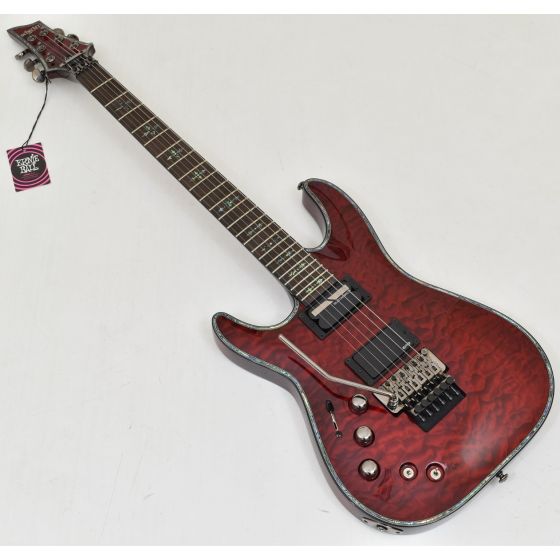 Schecter Hellraiser C-1 FR-S Lefty Guitar Black Cherry B-Stock 3881 sku number SCHECTER1828.B3881