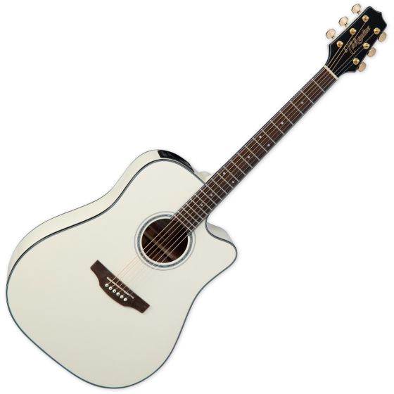 Takamine GD35CE-PW Acoustic Electric Guitar Pearl White sku number TAKGD35CEPW