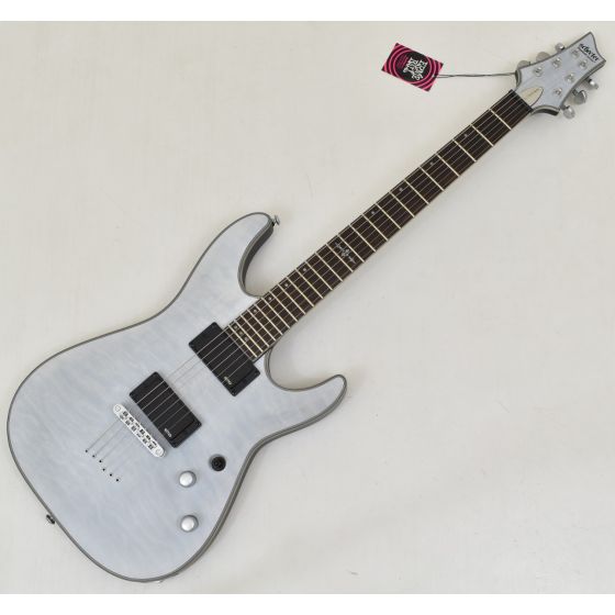 Schecter C-1 Platinum Guitar Trans White Satin B-Stock 0608 sku number SCHECTER704.B0608