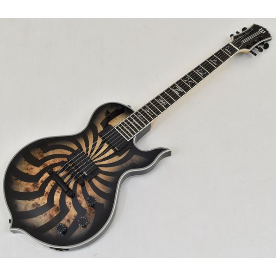 Wylde Audio Odin Grail Buzzsaw Guitar Charcoal Burst B-Stock 0001 sku number SCHECTER4539.B0001