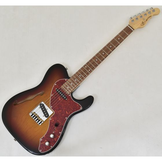 G&L USA ASAT Classic Thinline Build to Order Guitar 3 Tone Sunburst sku number USA ACLTL 3TS