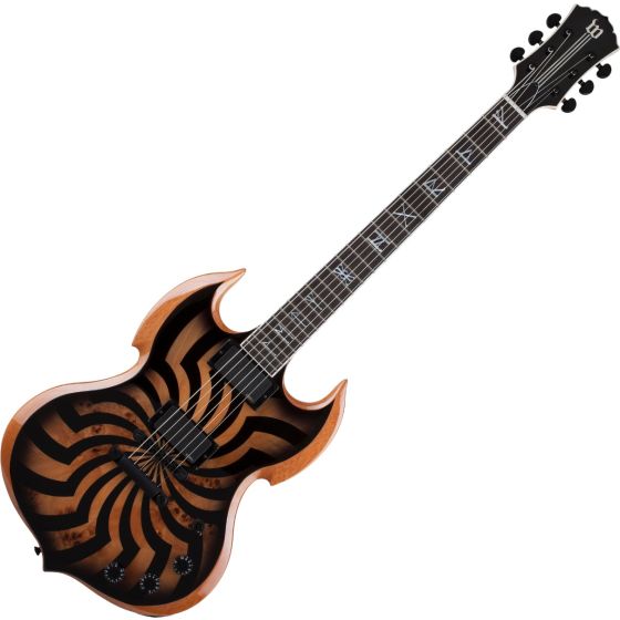 Wylde Audio Barbarian Buzzsaw Charcoal Burst Guitar sku number SCHECTER4540