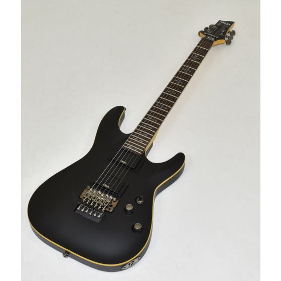 Schecter Demon-6 FR Guitar Aged Black Satin B-Stock 0596 sku number SCHECTER3661.B0596