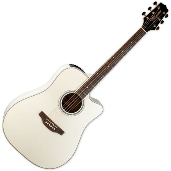 Takamine GD37CE Acoustic Electric Guitar Pearl White sku number TAKGD37CEPW