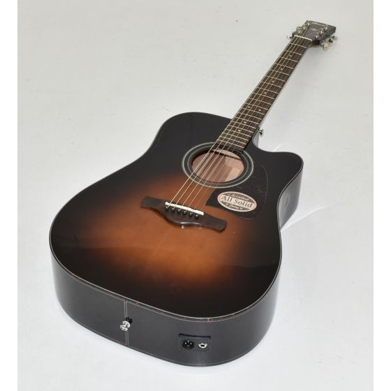 Ibanez AW4000CE-BS Artwood Series Acoustic Electric Guitar in Brn Sunburst High Gloss Finish 0372 sku number AW4000CEBS-0372