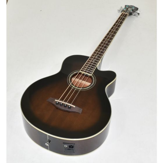 Ibanez AEB10E-DVS Artwood Series Acoustic Electric Bass in Dark Violin Sunburst High Gloss Finish 9661 sku number AEB10EDVS.B9661